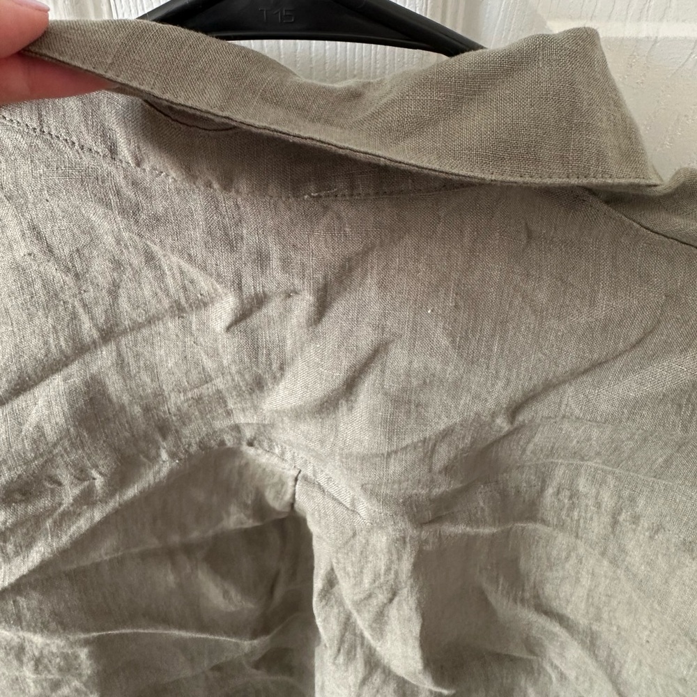 Mod Ref Linen Short Sleeve Button Up - Picture 12 of 12